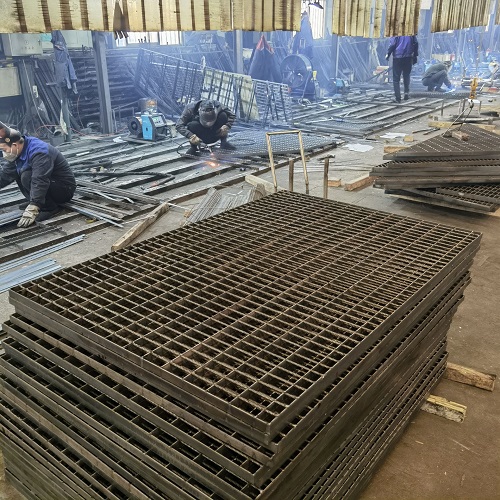 建筑平台钢格栅助力环保守护蓝天
